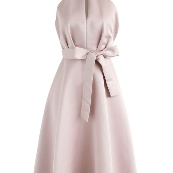 ISO Chicwish Pink Halter Dress - Picture 4 of 5